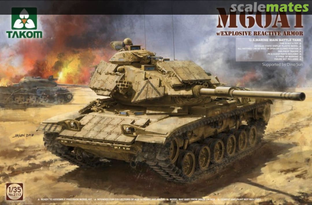 Boxart M60A1 2113 Takom