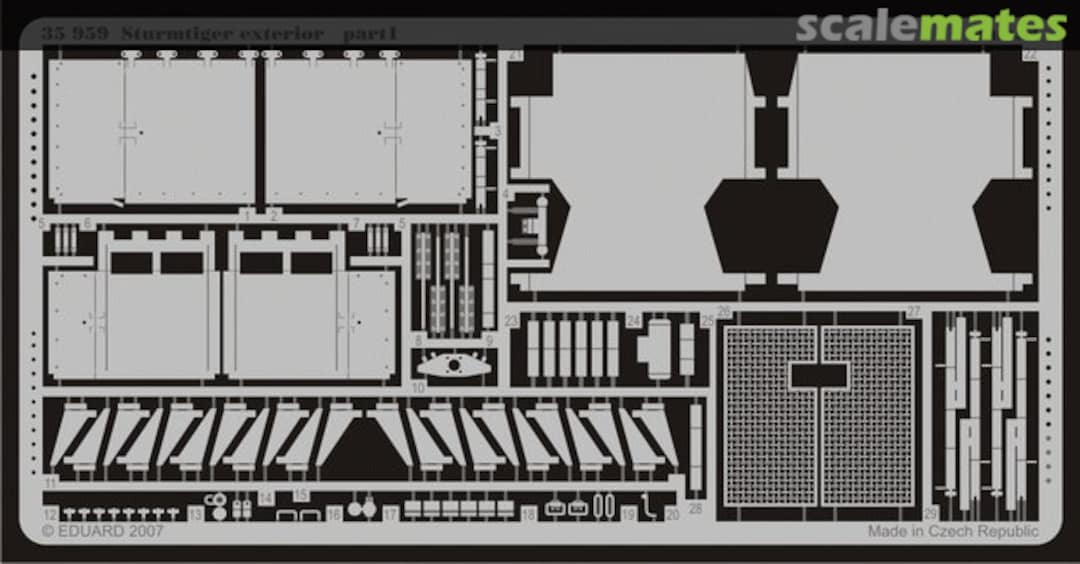 Boxart Sturmtiger exterior 35959 Eduard