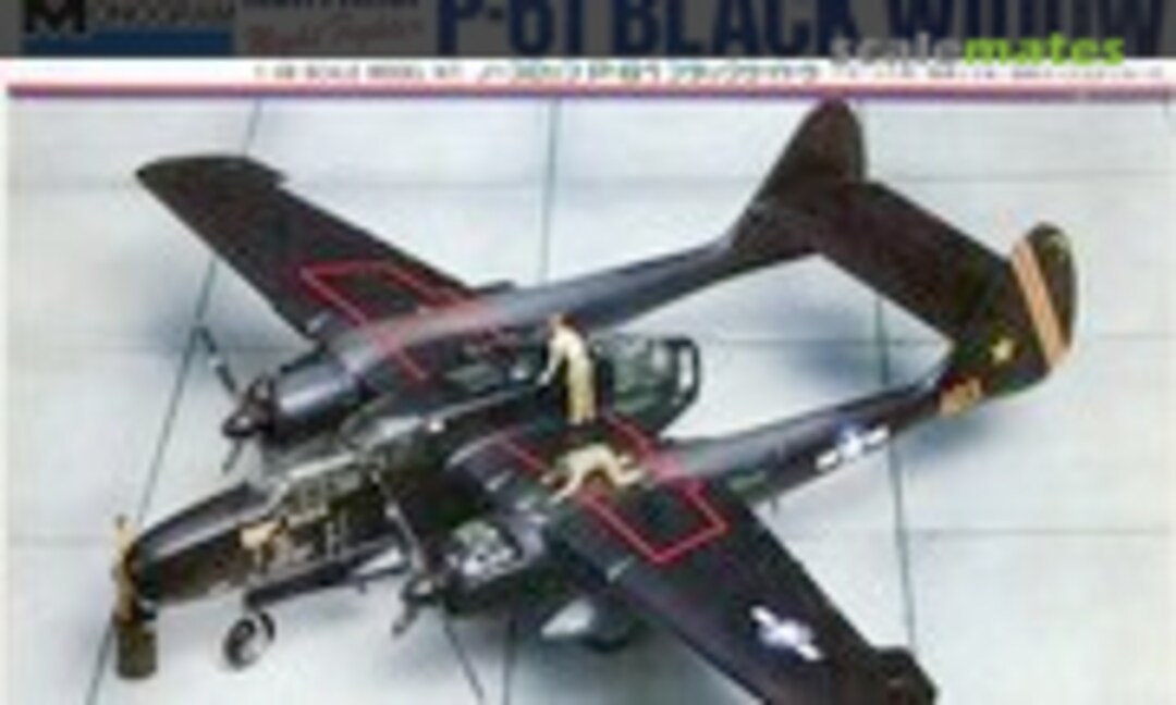 1:48 Northrop P-61 Black Widow Night Fighter (Bandai/Monogram 8940)