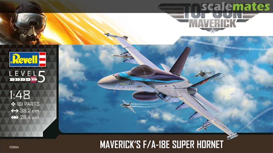 Boxart Maverick's F/A-18E Super Hornet 03864 Revell