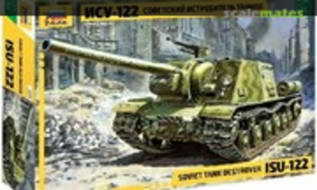 1:35 Tank Destroyer ISU-122 (Zvezda 3534)