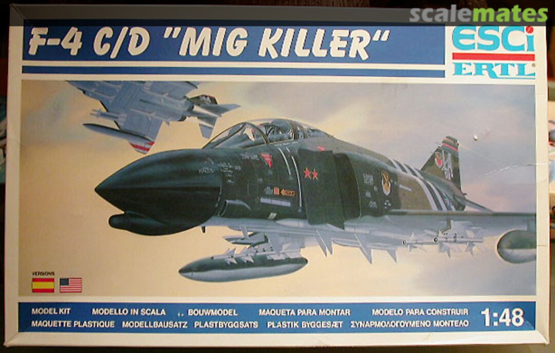 Boxart F-4C/D 4044 ESCI/ERTL