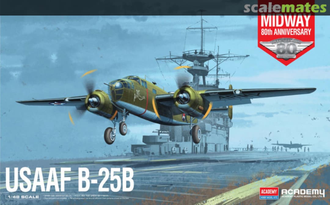 Boxart USAAF B-25B 12336 Academy