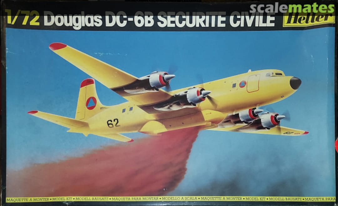 Boxart Douglas DC-6B Sécurité Civile 316 Heller