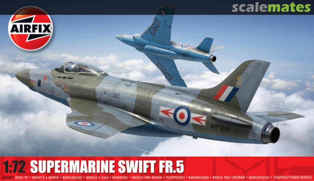 Boxart Supermarine Swift FR.5 A04003 Airfix