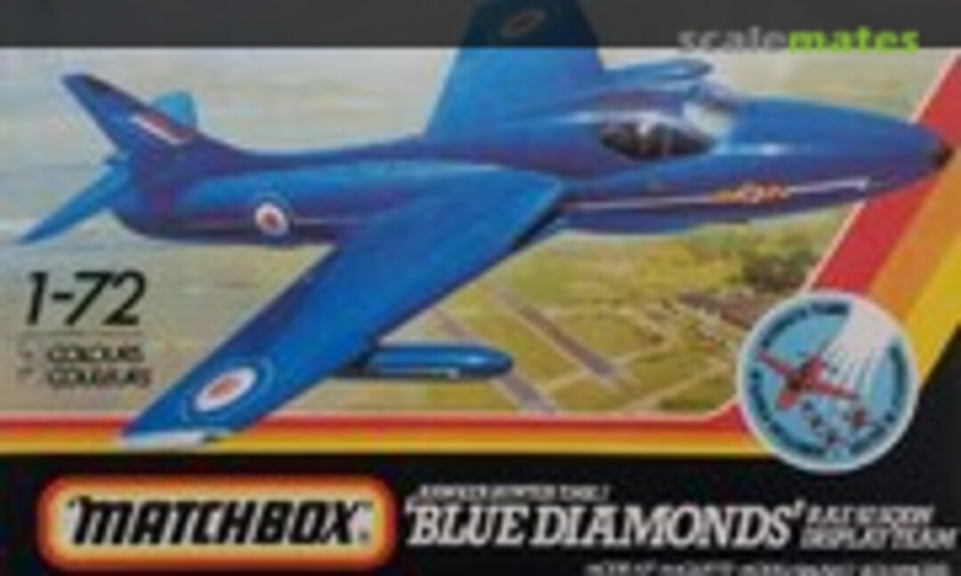 1:72 'Blue Diamonds' RAF 92 Sqdn Display Team (Matchbox PK-117)