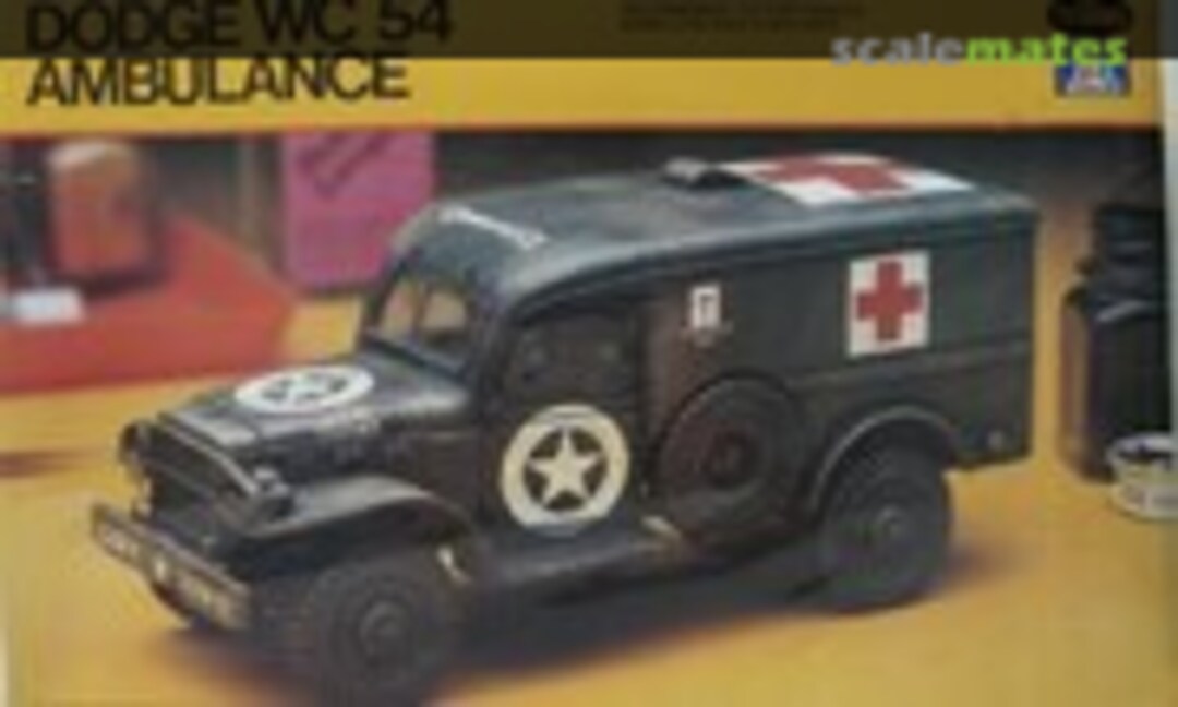 1:35 Dodge WC54 Ambulance (Testors 856)