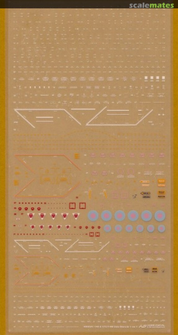 Boxart RAF FGR.2/F.4M Stencils 1 48005A1 IPMS (UK)