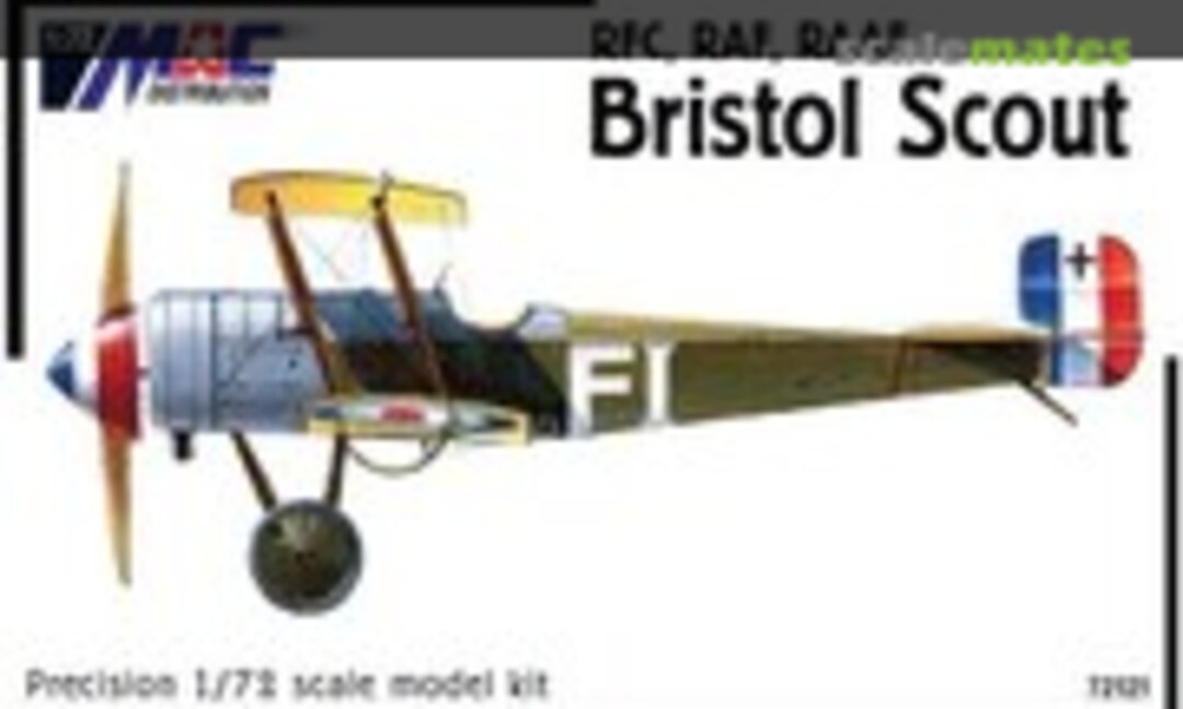 1:72 RFC, RAF, RAAF Bristol Scout (MAC Distribution 72121)