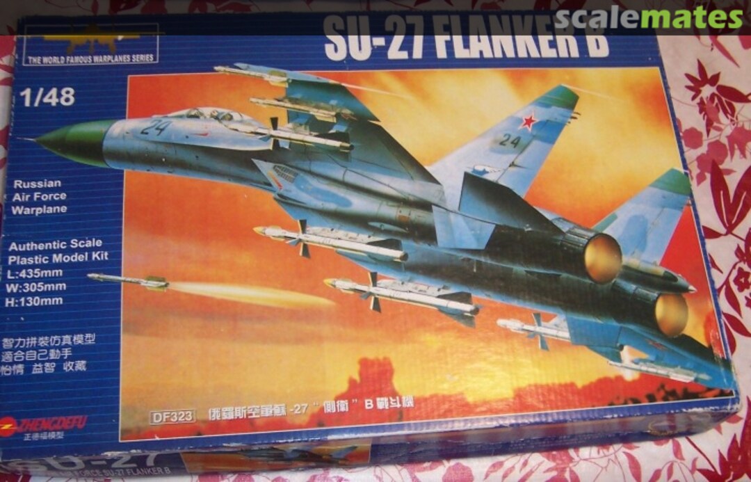 Boxart Su-27 Flanker B DF323 Zhengdefu