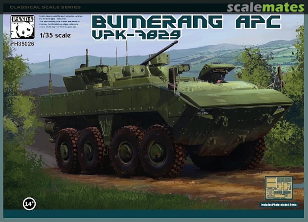 Boxart BTR VPK-7829 Bumerang PH-35026 Panda Hobby