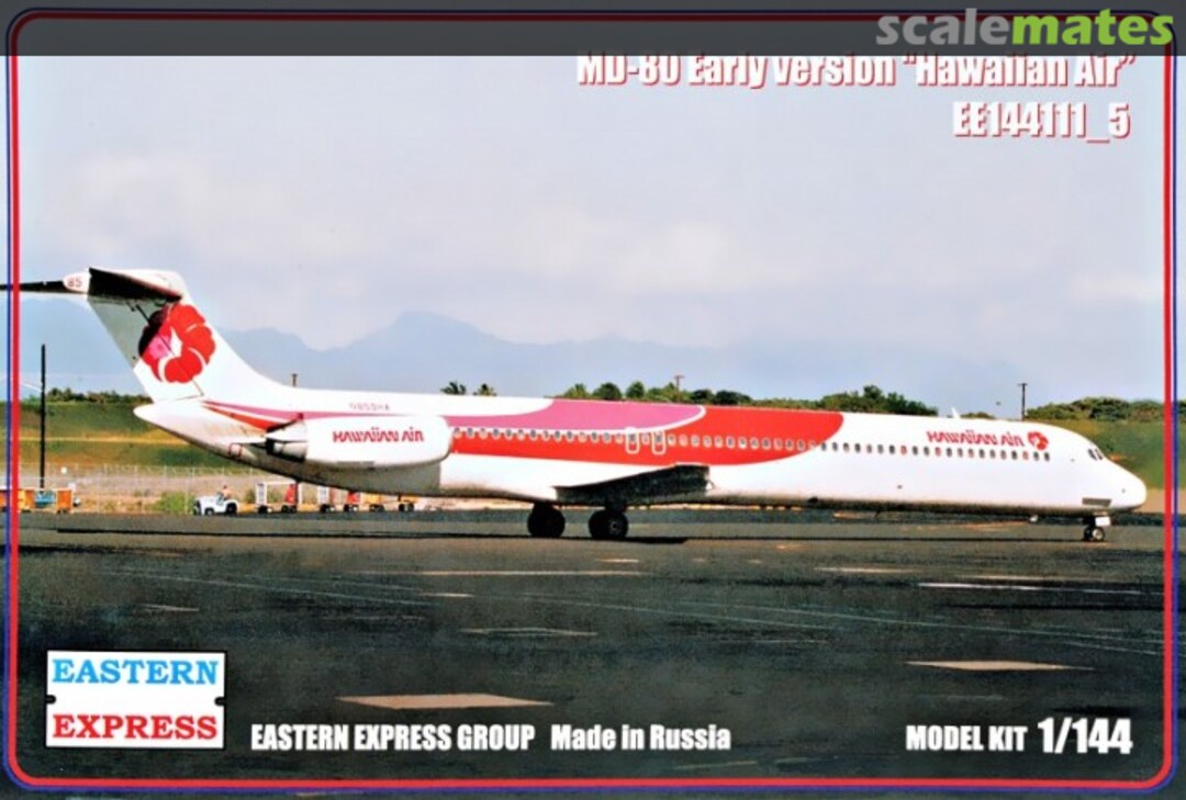 Boxart McDonnell-Douglas MD-80 EE144111_5 Eastern Express