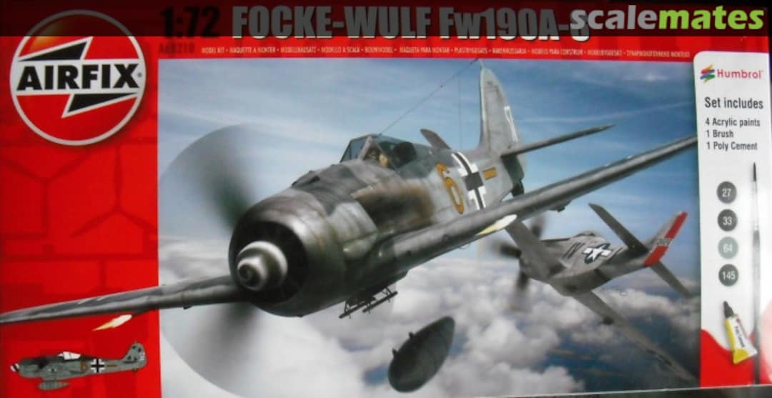 Boxart Focke-Wulf Fw190A-8 A68210 Airfix