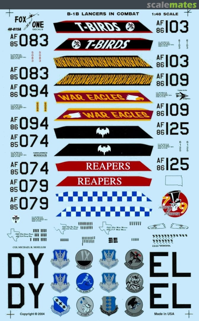 Boxart Return Of The Raiders 48-015 Fox One Decals