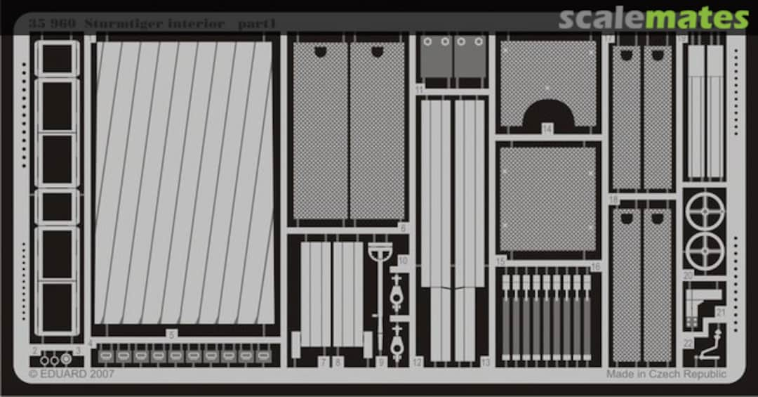 Boxart Sturmtiger interior 35960 Eduard