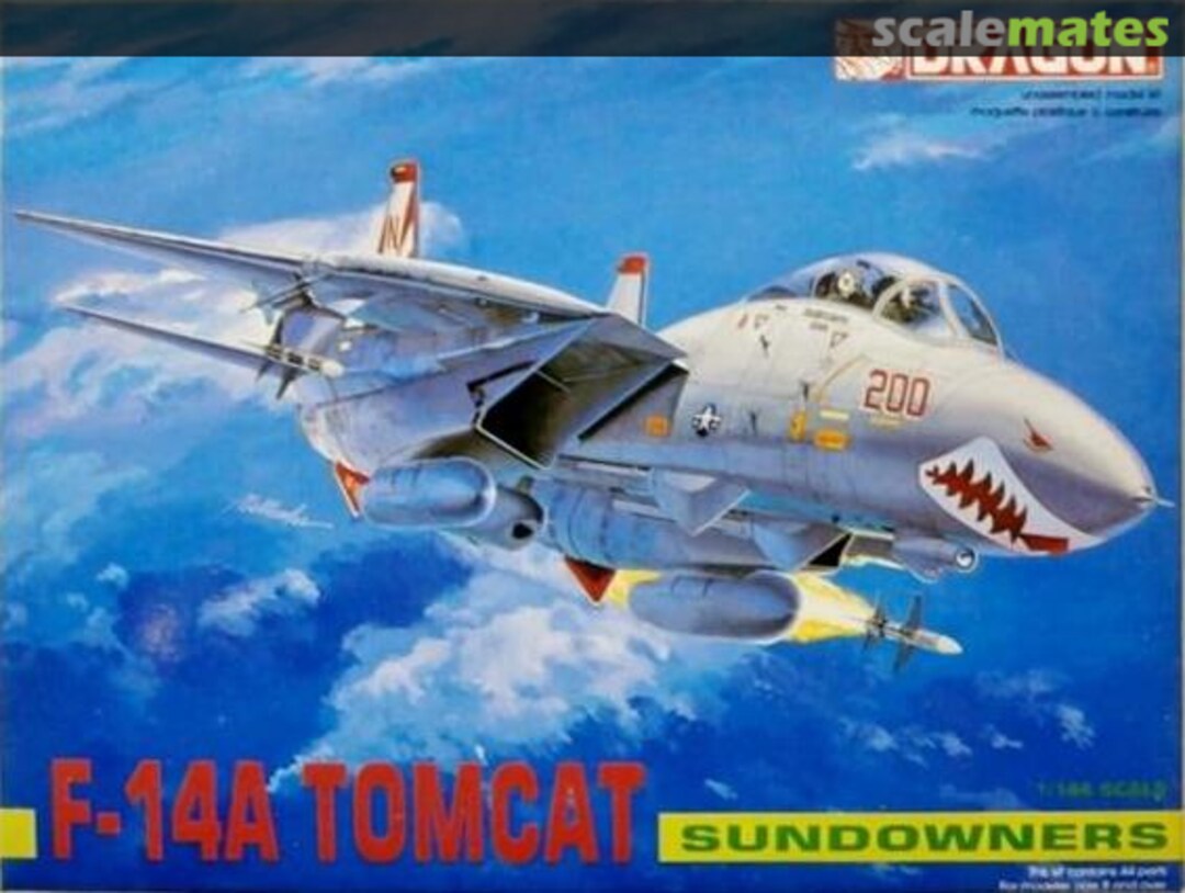 Boxart F-14A Tomcat Sundowners 4505 Dragon