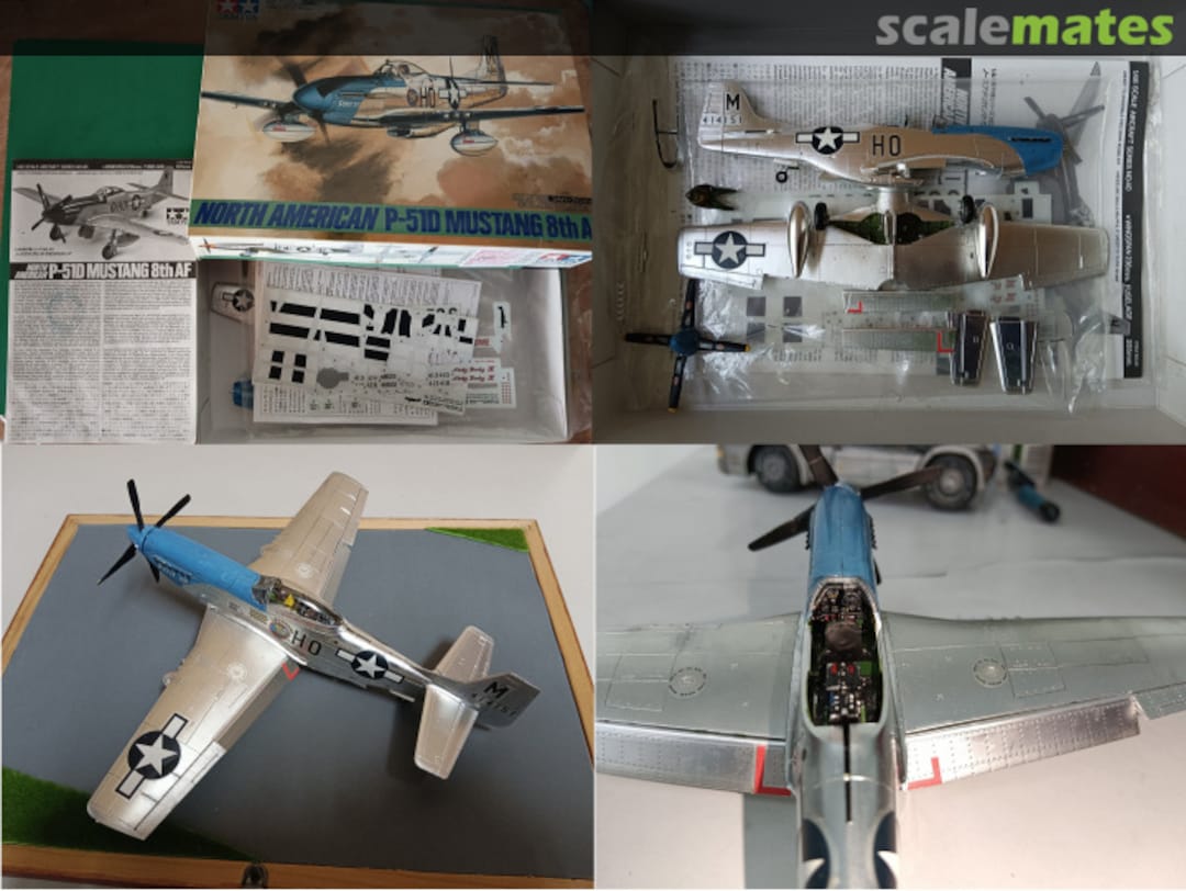 Contents North American P-51D Mustang 8th AF 89534 Tamiya