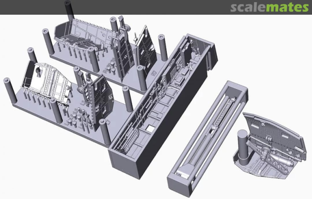 Boxart F-15 Wheelbays 32028 Kopecky Scale Models