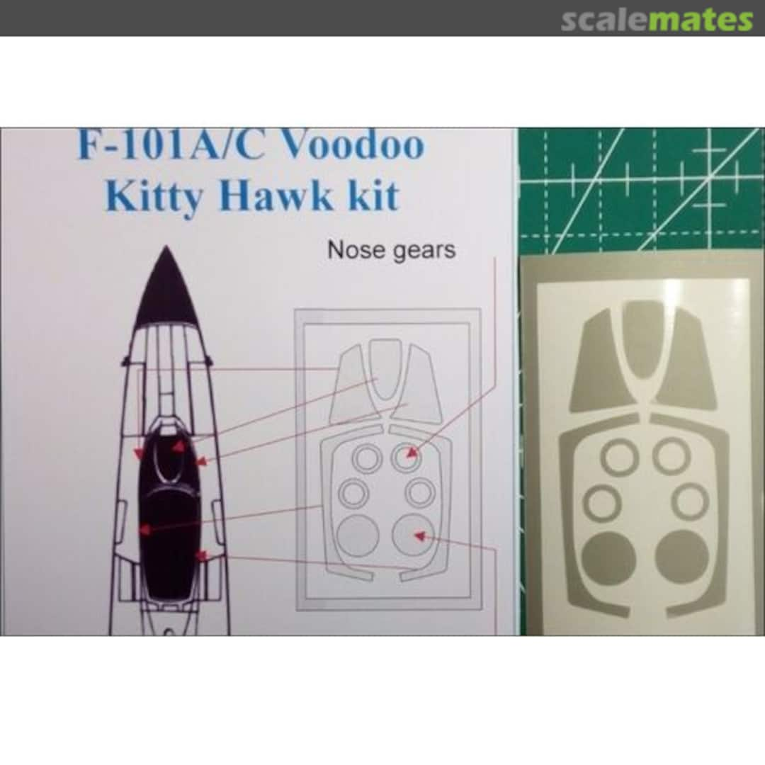 Boxart F-101 mask set URM485 UpRise Decal Serbia