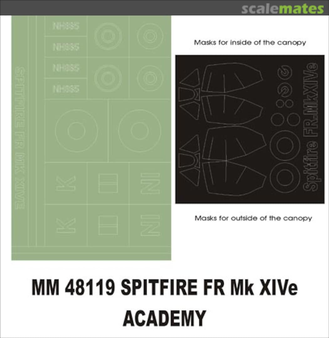 Boxart Spitfire FR Mk.XIVe MM48119 Montex