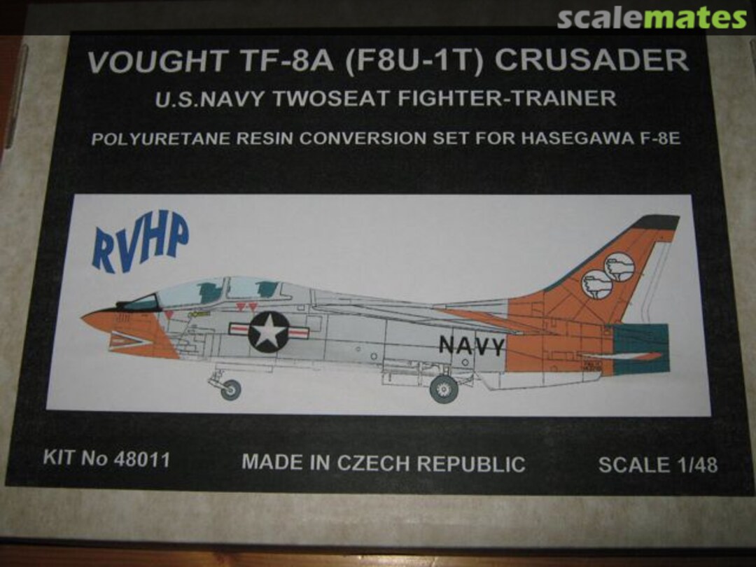 Boxart Vought TF-8A (F8U-1T) Crusader 48011 RVHP