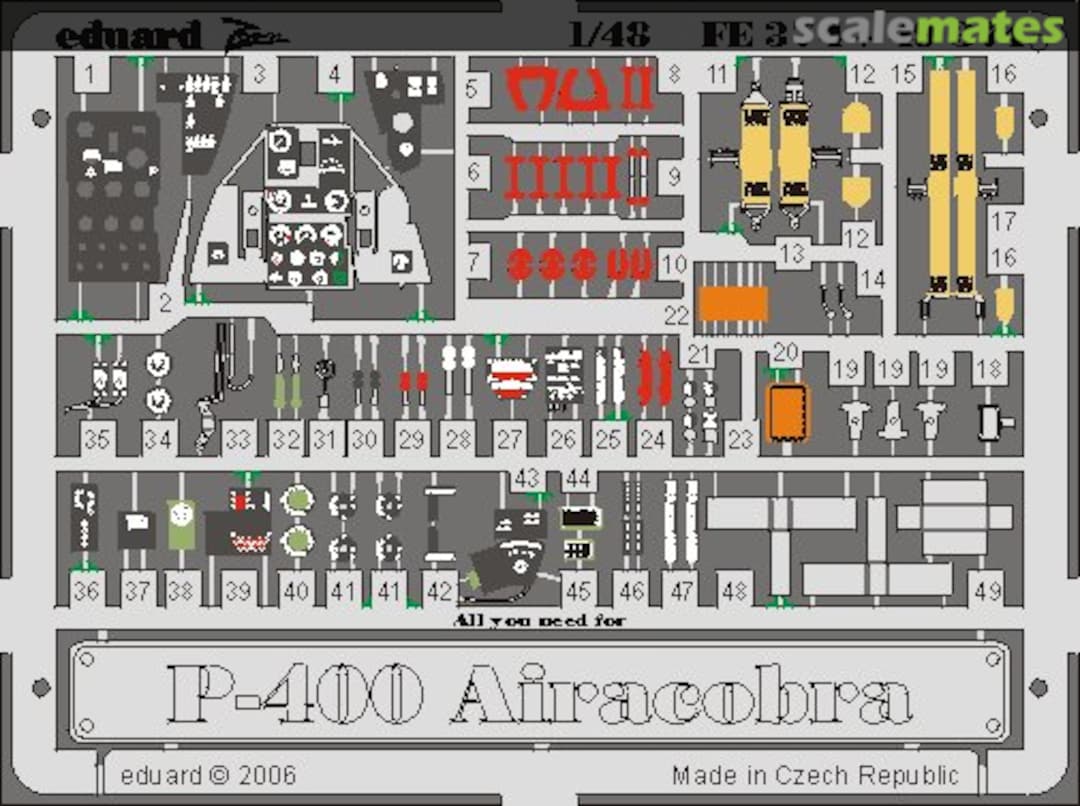 Boxart P-400 Airacobra 49374 Eduard