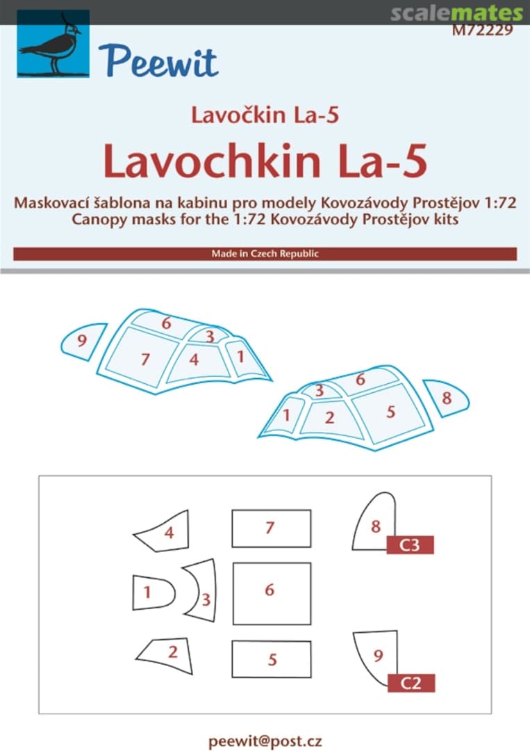 Boxart Lavochkin La-5 M72229 Peewit