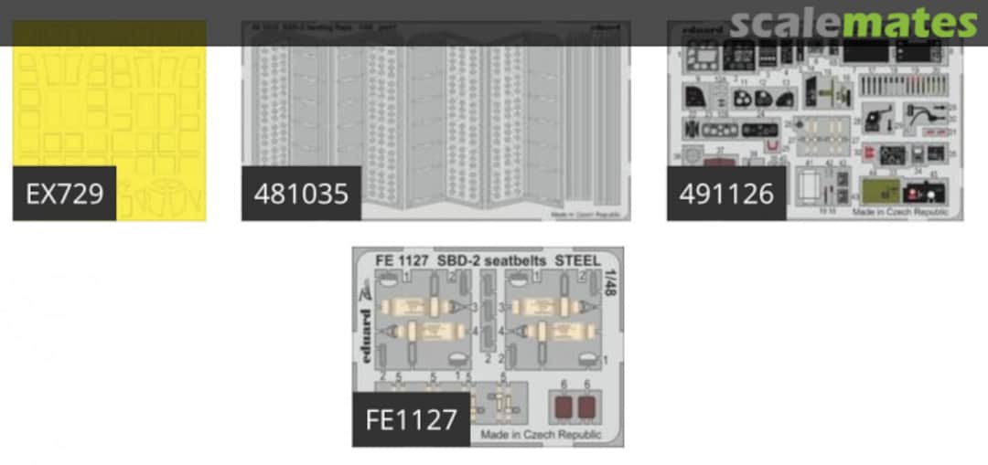 Contents SBD-2 BIG49272 Eduard