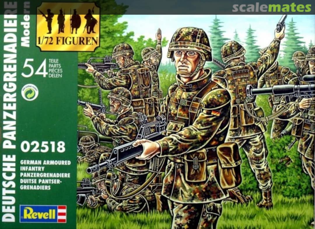 Boxart Deutsche Panzergrenadiere 02518 Revell