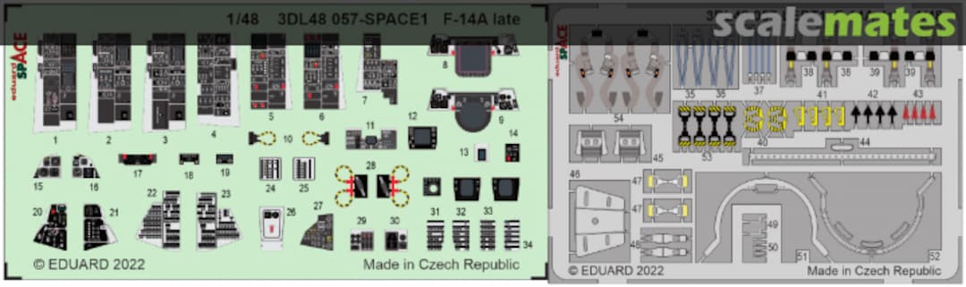 Boxart F-14A late 3DL48057 Eduard