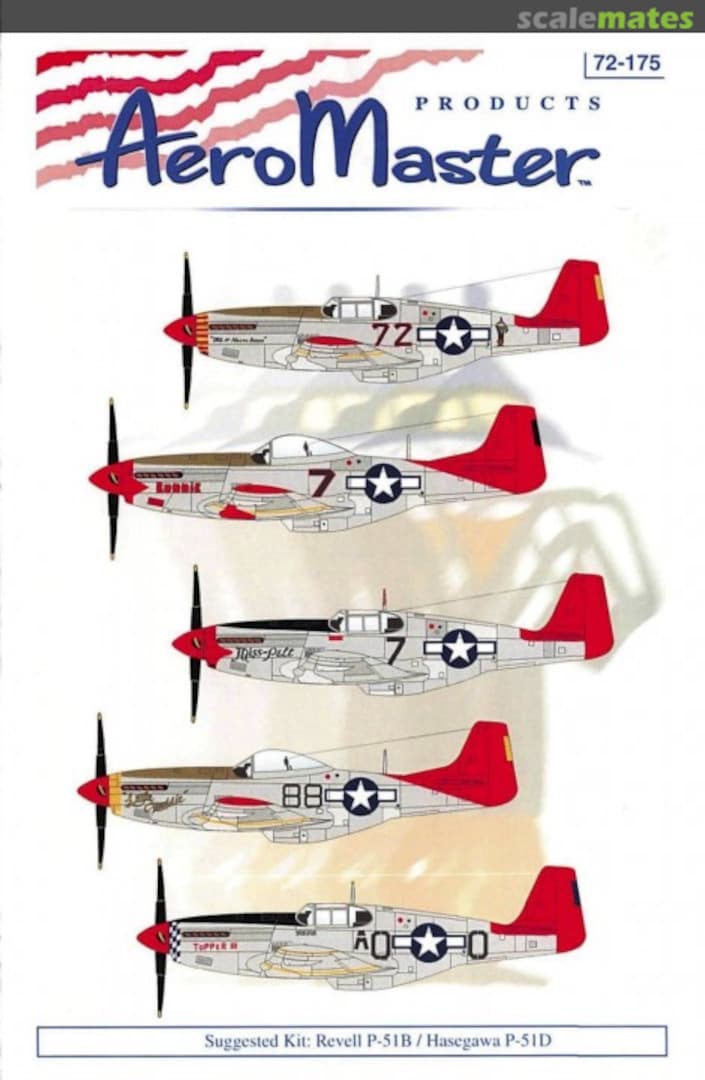 Boxart Tuskegee Airmen (P-51s) 72-175 AeroMaster