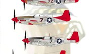 1:72 Tuskegee Airmen (P-51s) (AeroMaster 72-175)