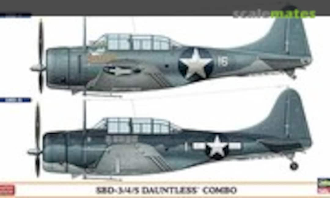 1:72 SBD-3/4/5 Dauntless Combo (Hasegawa 02026)