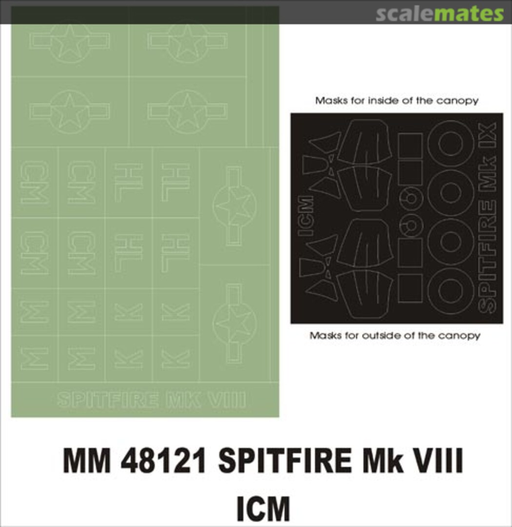 Boxart Spitfire Mk.VIII MM48121 Montex