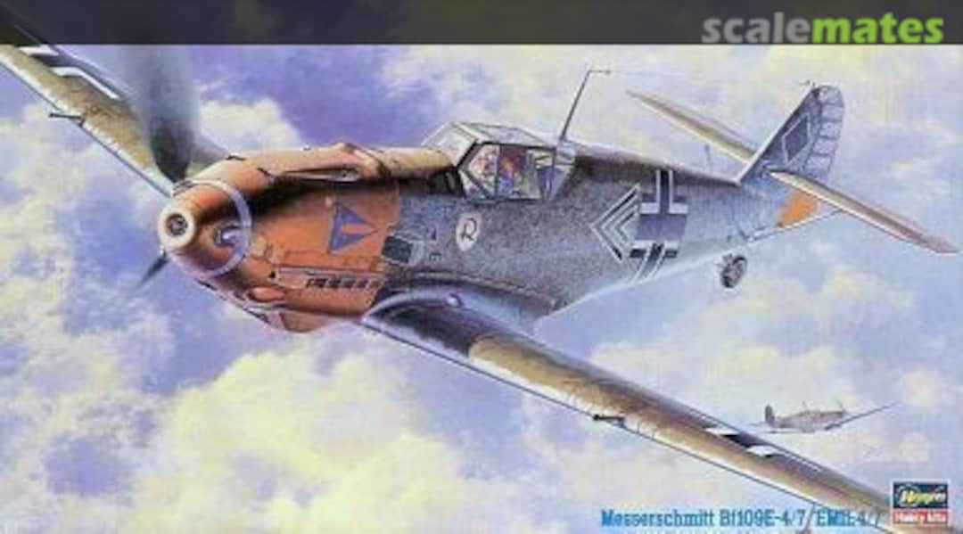 Boxart Messerschmitt Bf109E-4/7 'Emil 4-7' 09109 Hasegawa