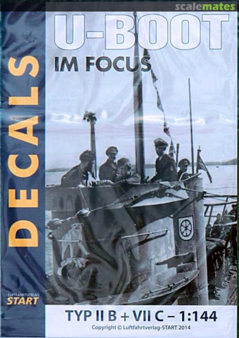 Boxart U-Boot im Focus Typ IIB + VIIC LD 005 Luftfahrtverlag Start