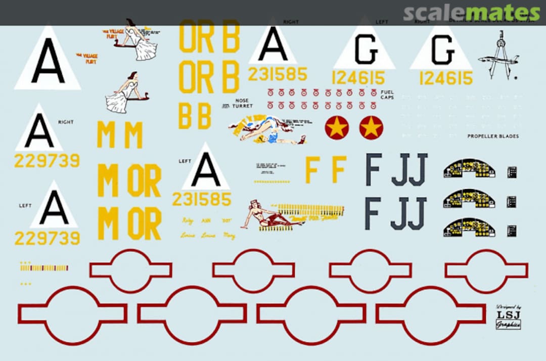 Boxart 8th Air Force B-17F & B-17G 72-1029 Repli-scale