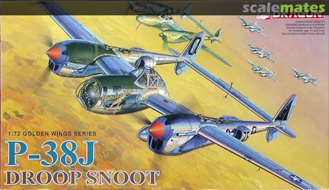 Boxart P-38J Droop Snoot 5030 Dragon