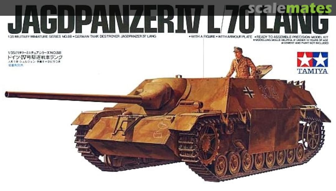 Boxart Jagdpanzer IV/L 70 Lang 35088 Tamiya