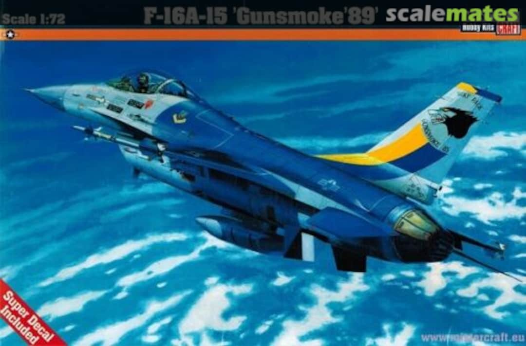 Boxart F-16A-15 'Gunsmoke`85' D-33 MisterCraft