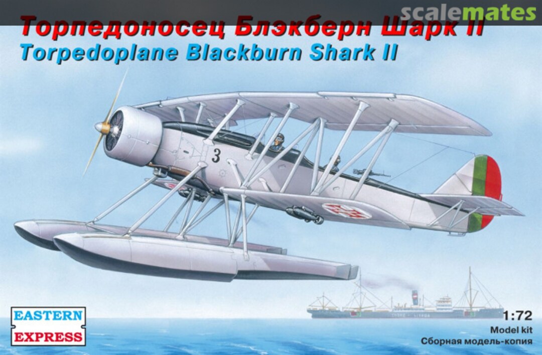 Boxart Torpedoplane Blackburn Shark II 72286 Eastern Express