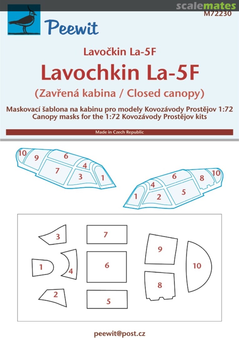 Boxart Lavochkin La-5F M72230 Peewit