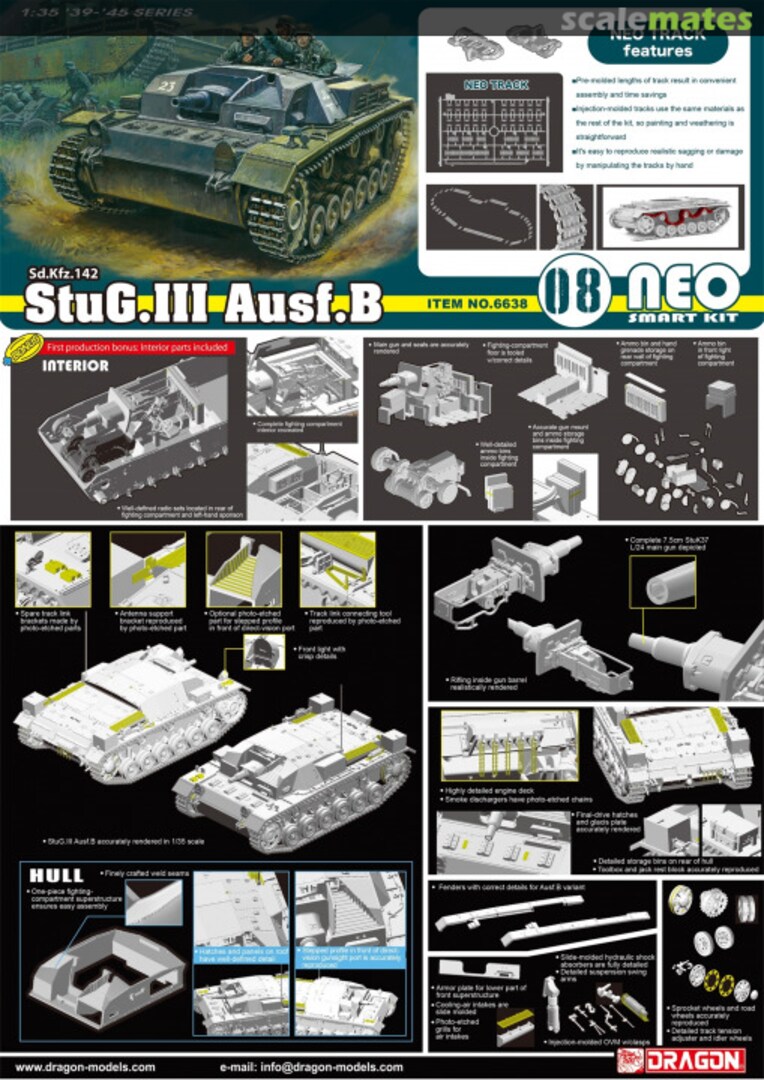 Boxart StuG.III Ausf.B 6638 Dragon