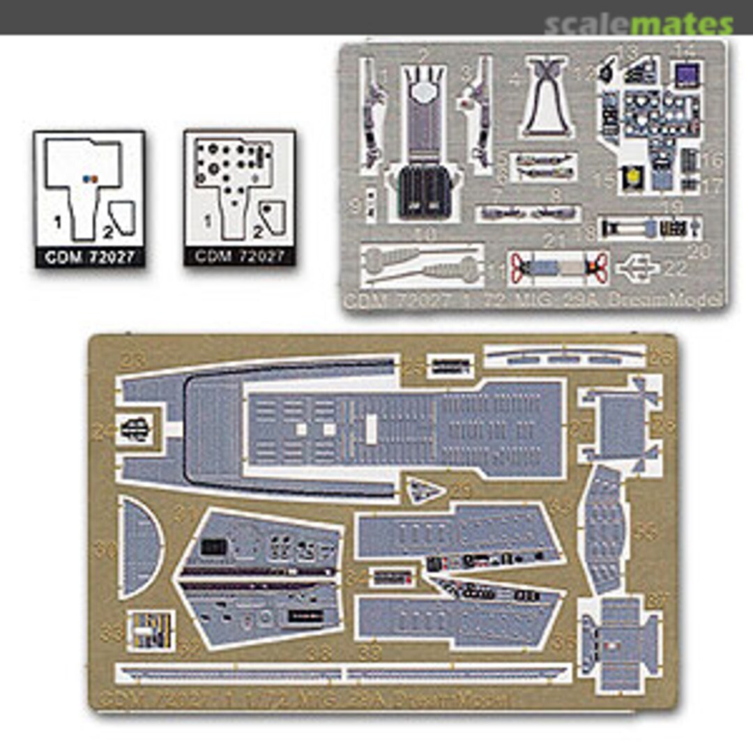 Boxart Cockpit Mig-29A CDM 72027 DreamModel