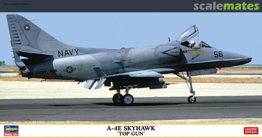 Boxart A-4E Skyhawk `Top Gun´ 07523 Hasegawa