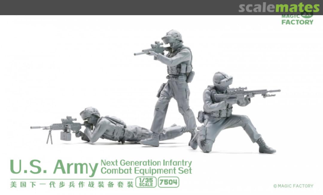 Boxart U.S Army Next Generation Infantry Equipment Set 7504 Magic Factory