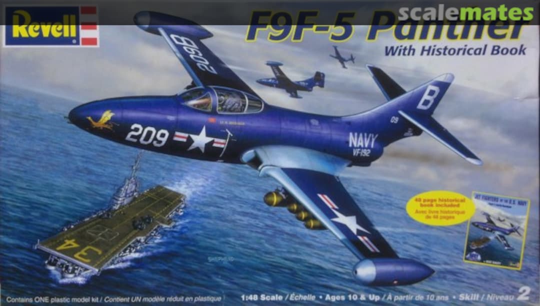 Boxart F9F-5 Panther 85-6865 Revell