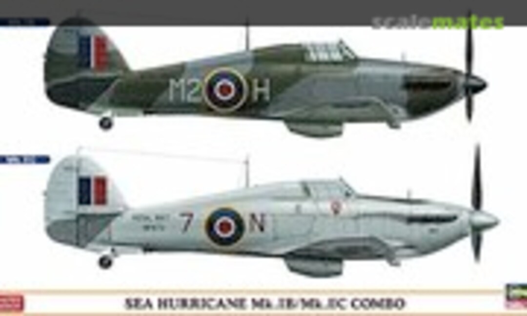 1:72 Sea Hurricane Mk.IB/Mk.IIC Combo (Hasegawa 02025)