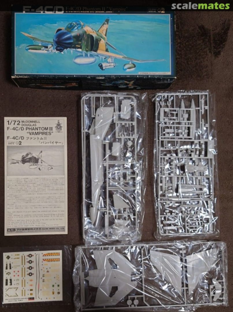 Contents F-4C/D Phantom II 7A-G2 Fujimi