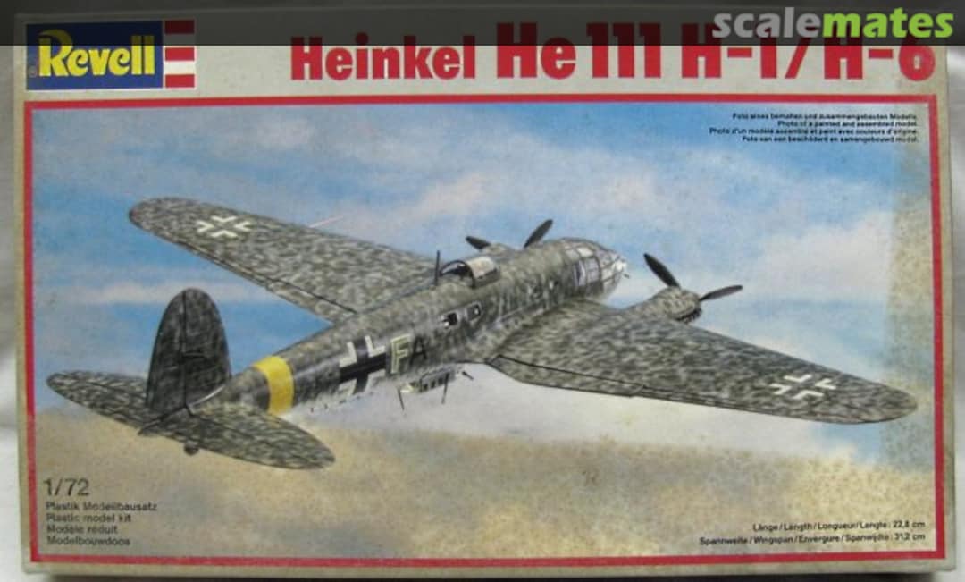 Boxart Heinkel He 111 H-1/H-6 4335 Revell